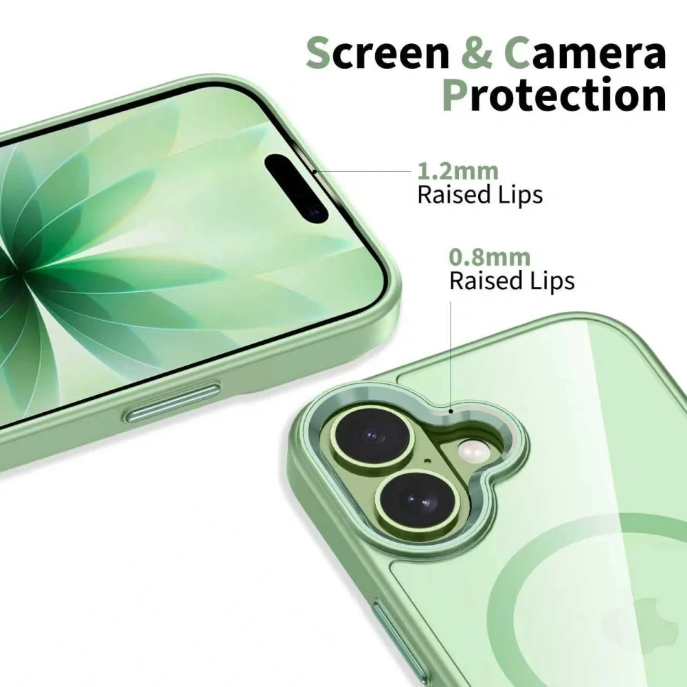 Tech-Protect MagMat MagSafe kryt na iPhone 17, zelený