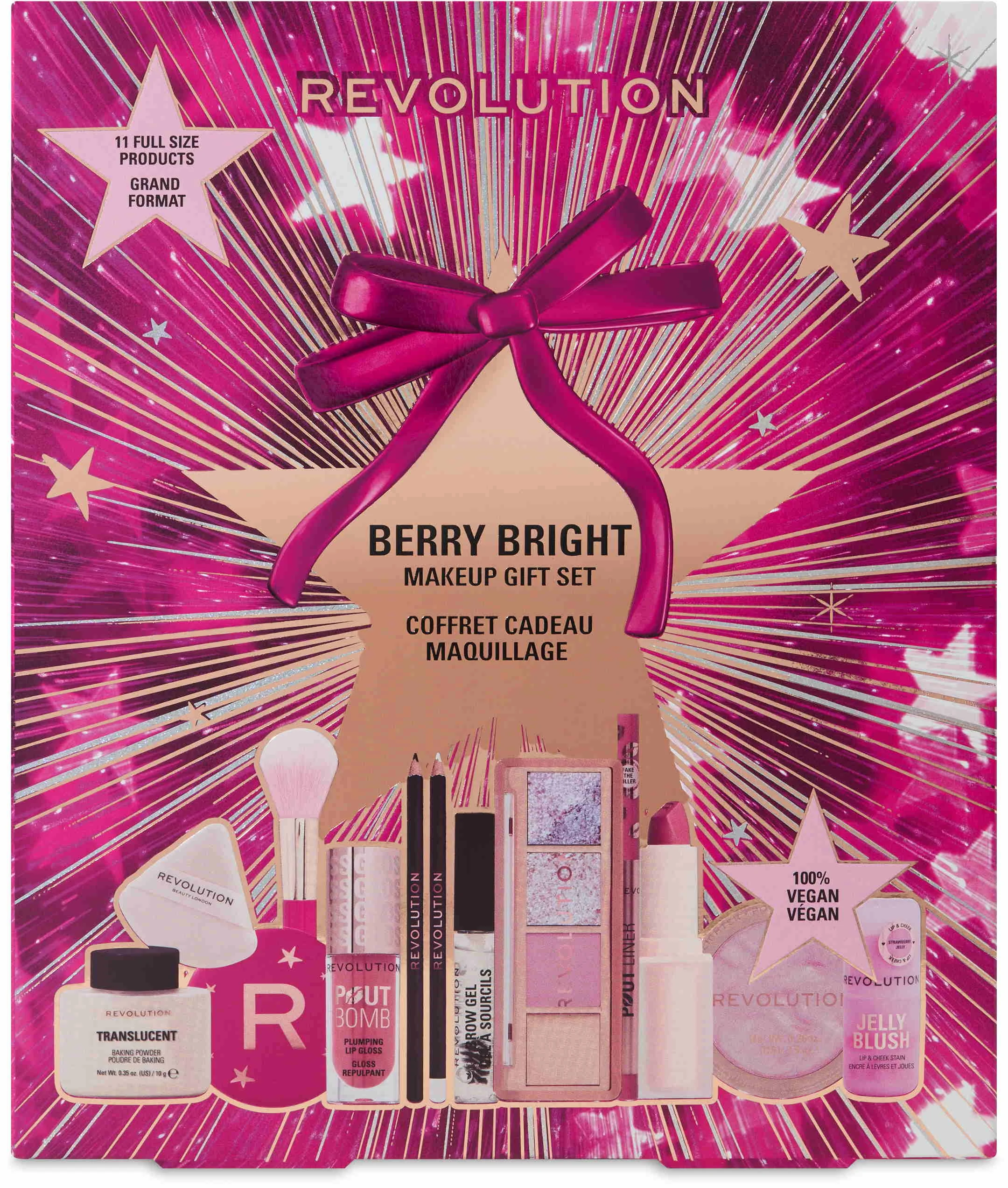 Revolution Berry Bright Beauty Make Up Set 1 set