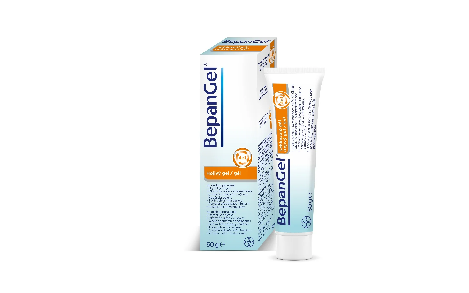 BepanGel Hojivý gél na ošetrenie rán 1×50 g, gél