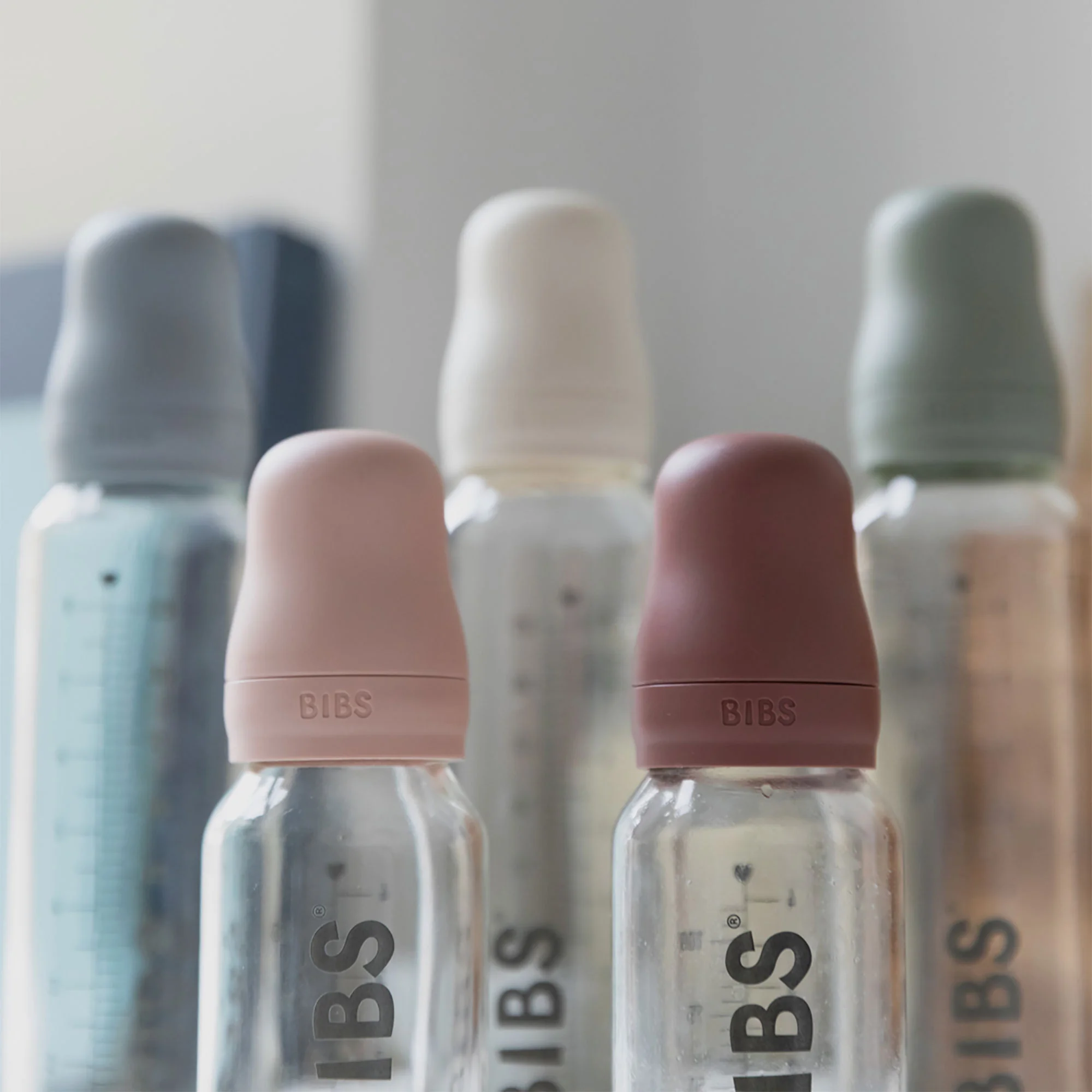 BIBS náhradná sklenená fľaša 120 ml - Sklenená
