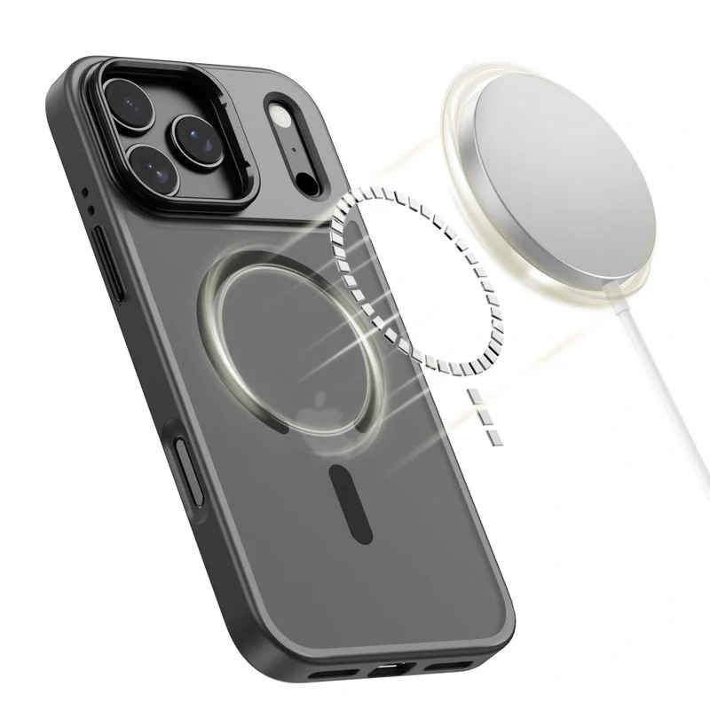 Tech-Protect MagStand MagSafe kryt na iPhone 17 Pro, čierny