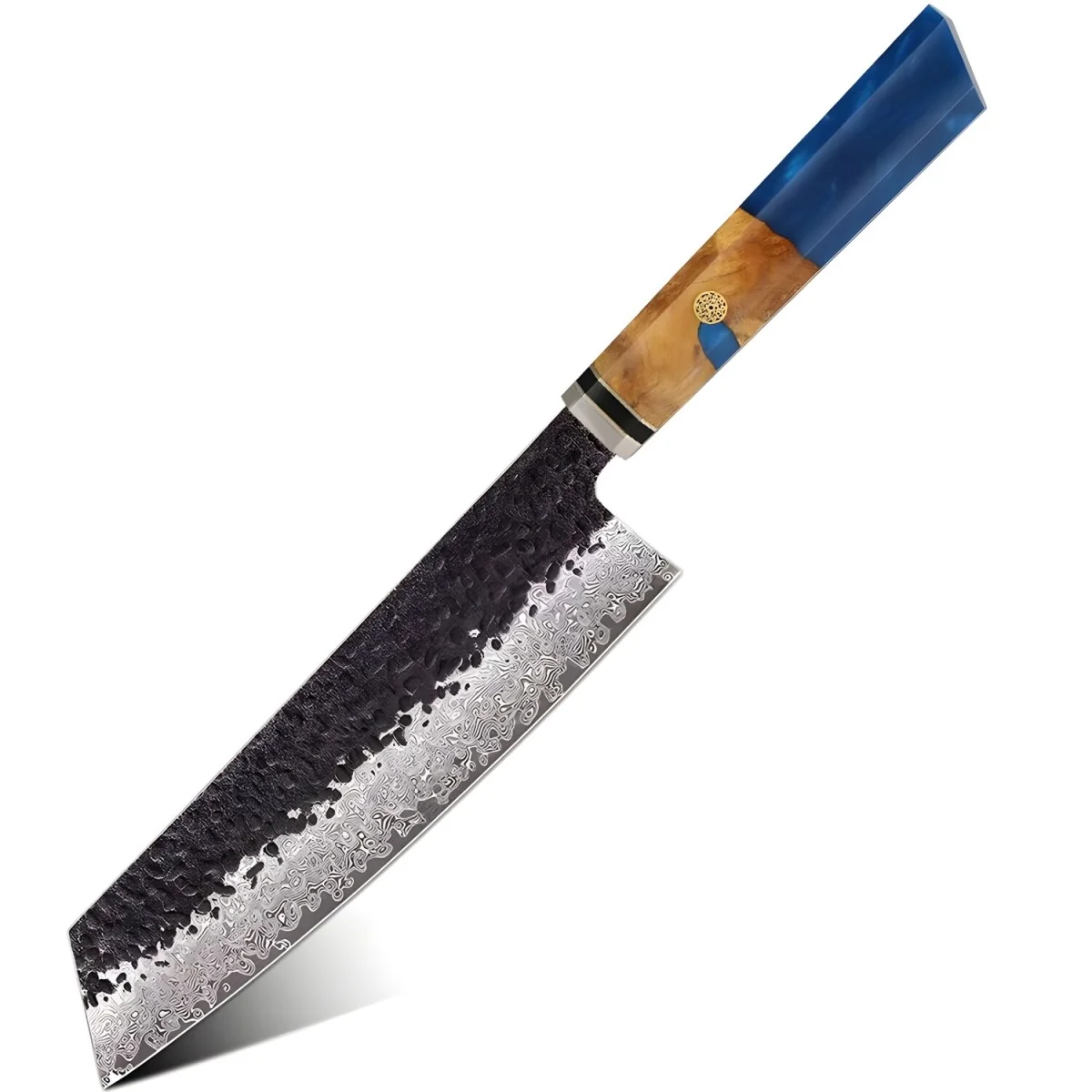 Damaškový kuchynský nôž Airi-Kiritsuke 67 vrstiev damaškovej ocele