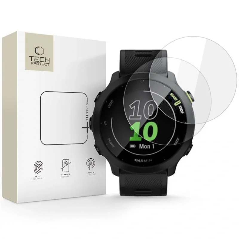 Tech-Protect Glass Fit 2x ochranné sklo na Garmin Forerunner 55