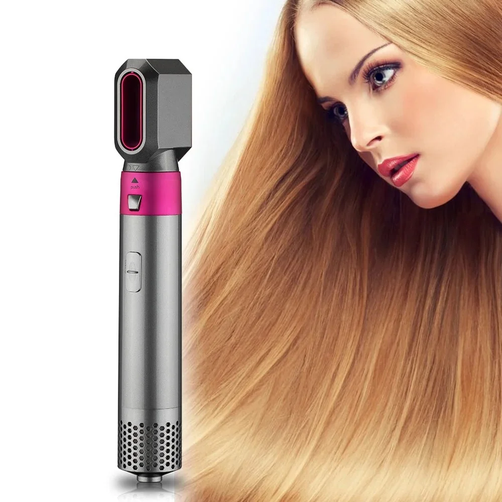 Livefy Curly kulmofén na vlasy, sivý/fialovy
