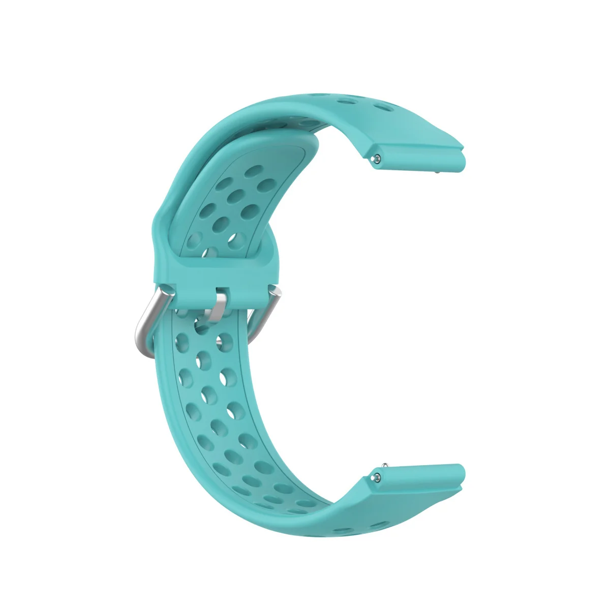 BStrap Silicone Dots remienok na Garmin Vivoactive 4s teal