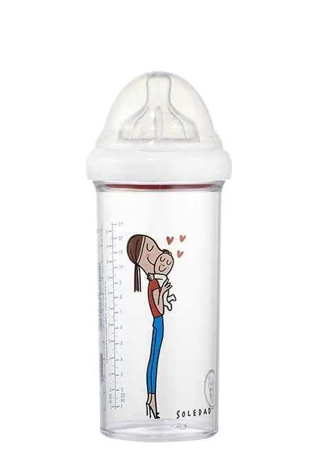 LE BIBERON FRANCAIS Dojčenská fľaša MAMAN BEBÉ, 360 ml, 6+m