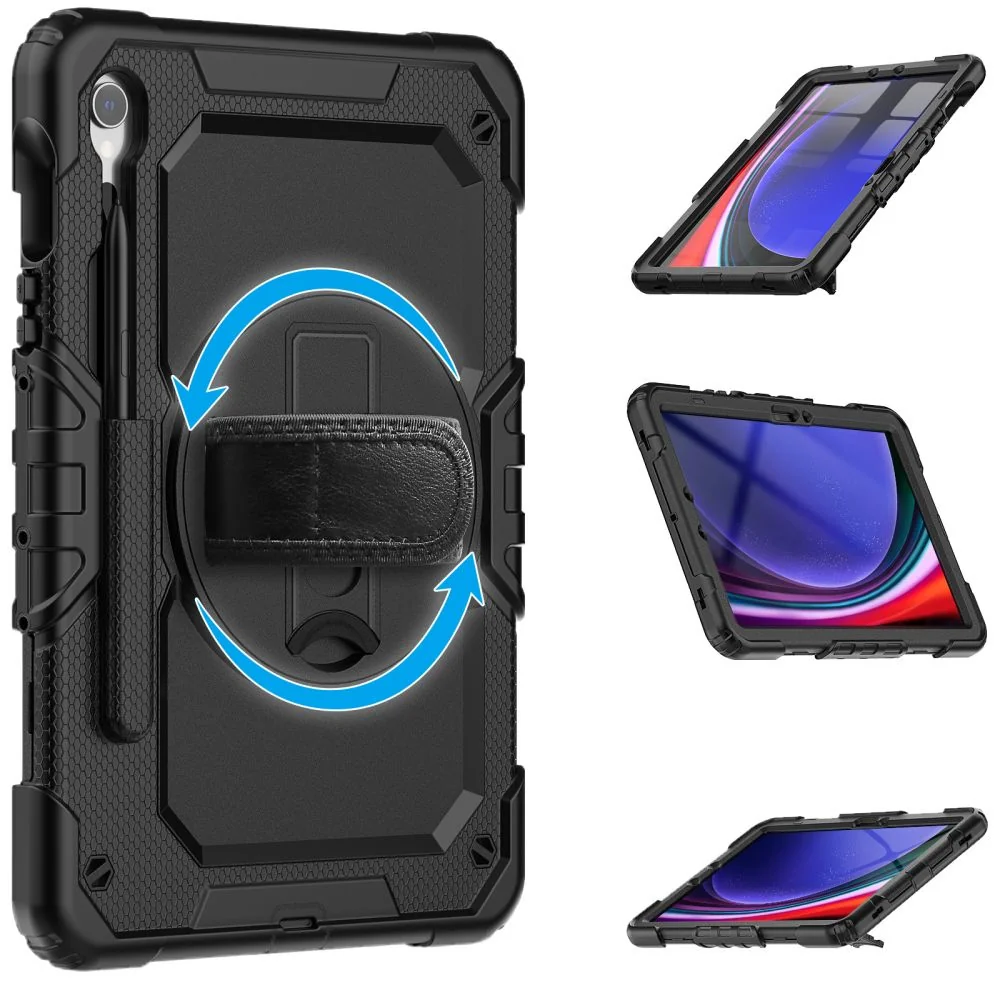 Tech-Protect Solid 360 kryt na Samsung Galaxy Tab S9 FE 10.9'' čierny