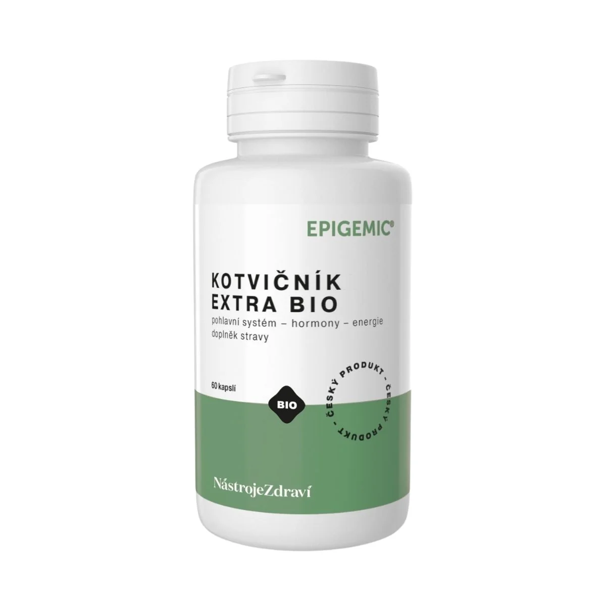 Kotvičník Extra 60 kapsúl - Epigemic®