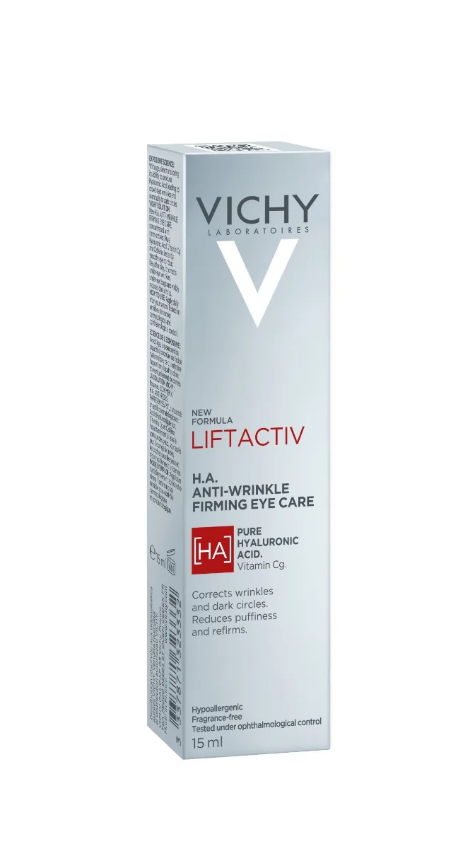 LIFTACTIV H.A. SPEVŇUJÚCI OČNÝ KRÉM PROTI VRÁSKAM 15 ml 1×15 ml, očný krém