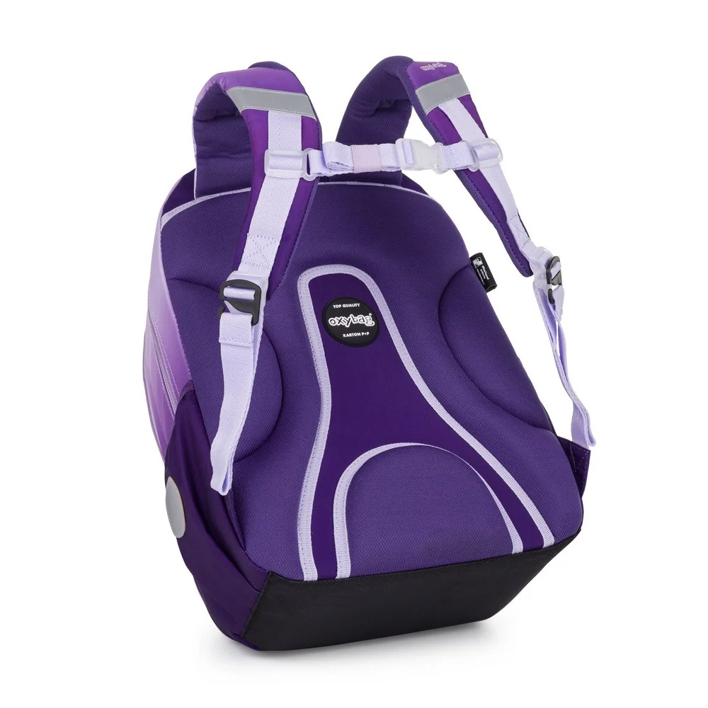 Školský batoh OXY NEXT PURPLE Fialový, ergonomický