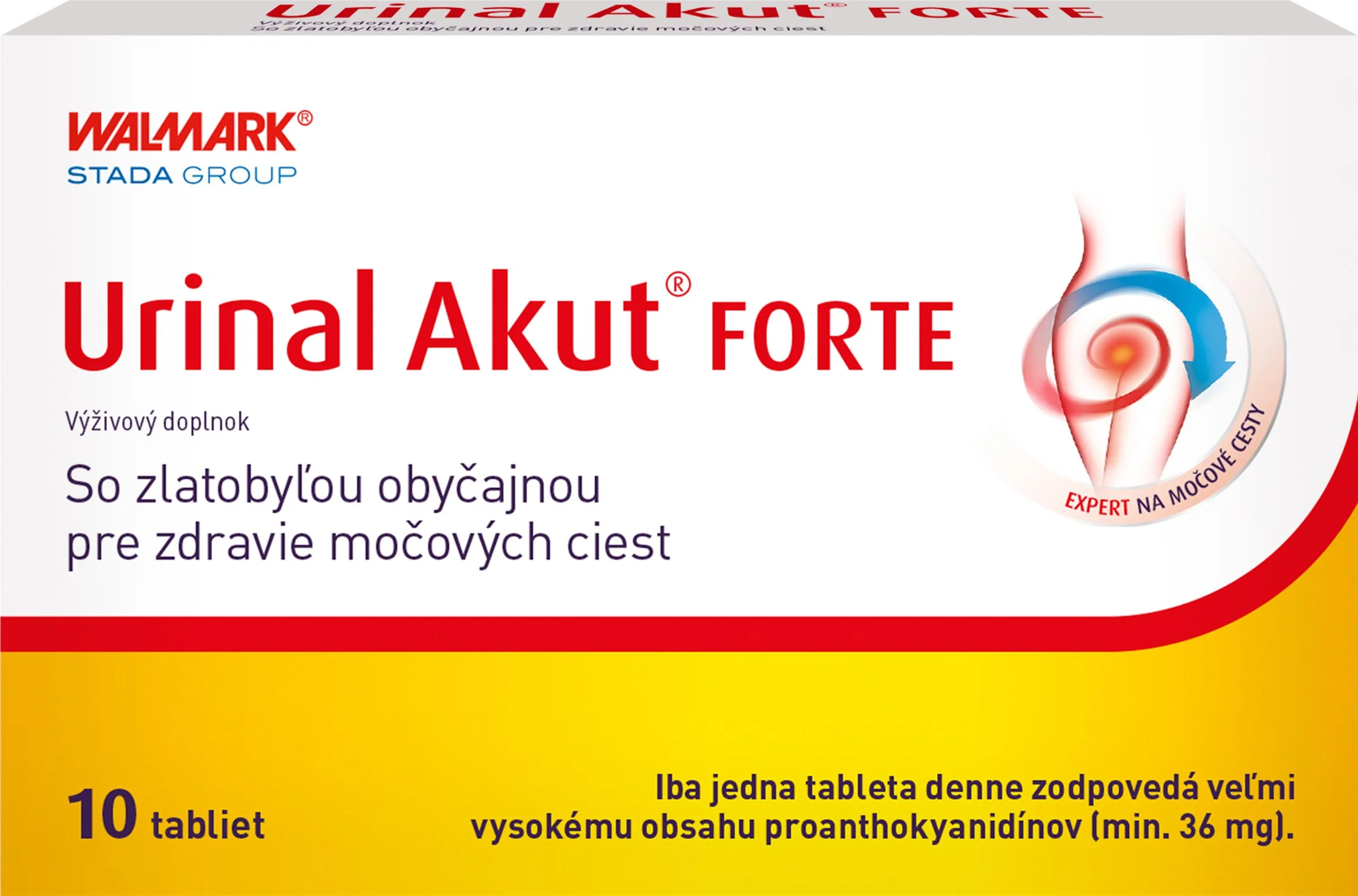 Urinal Akut FORTE 1×10 cps, výživový doplnok