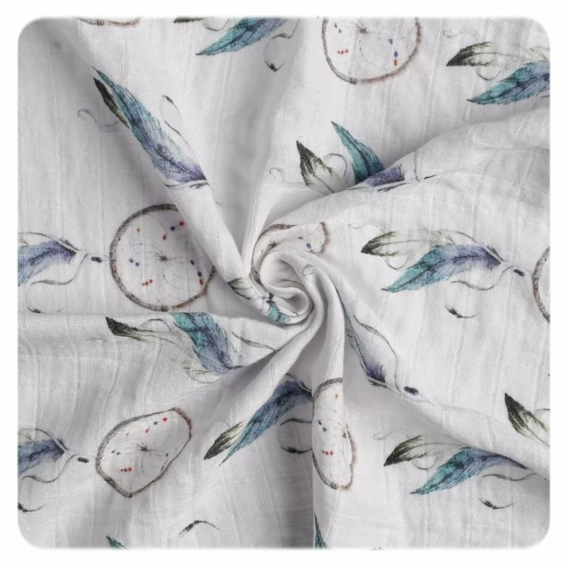 XKKO BMB bambusová froté osuška s kapucňou 90x90 Dream Catcher
