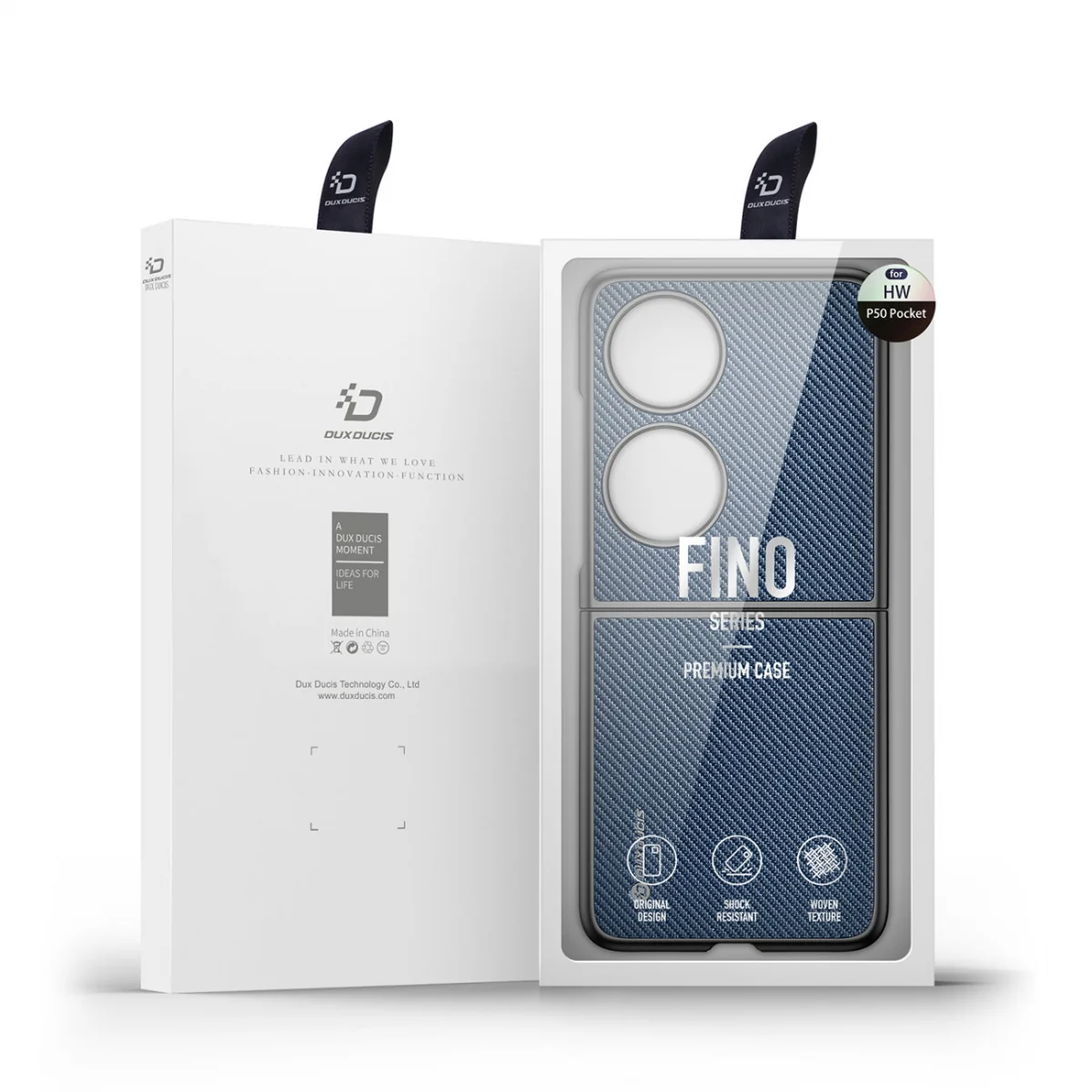 Dux Ducis Fino kryt na Huawei P50 Pocket