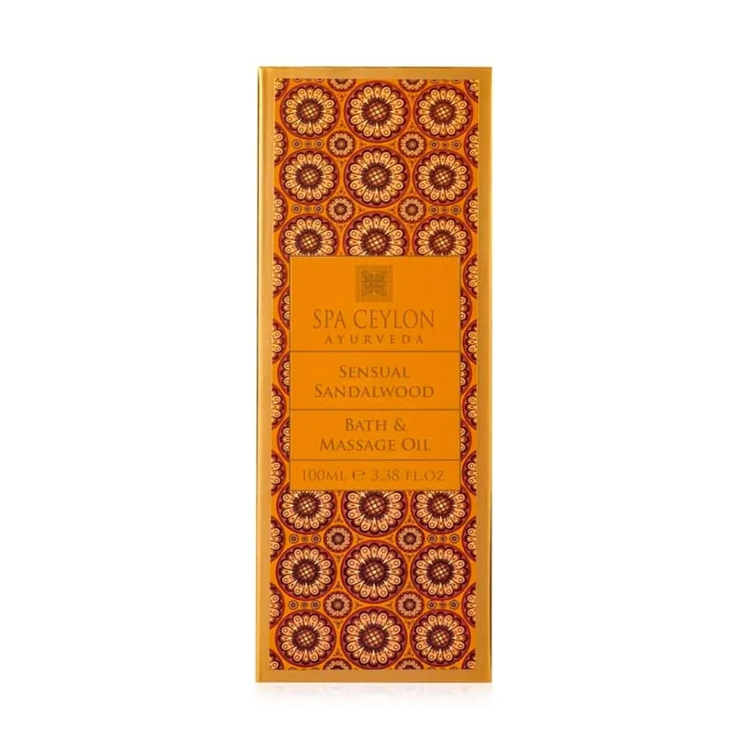 Masážny olej Sensual Sandalwood 100 ml, santalové drevo