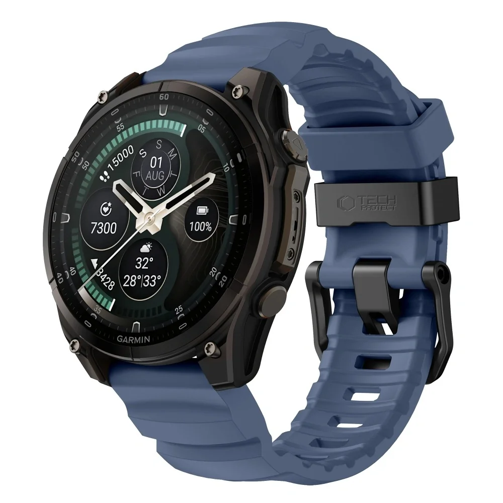 Tech-Protect Motion remienok Garmin QuickFit 26mm, nautical blue