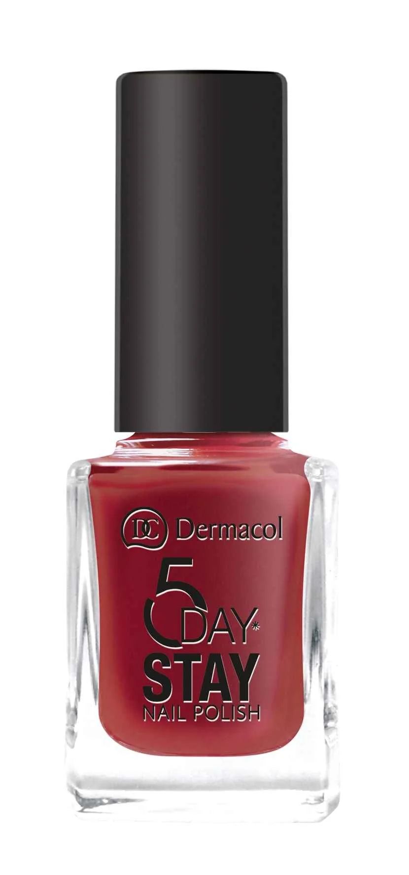 Dermacol Dlhotrvajúcí lak na nechty  5 Days Stay č.22 Hot Kiss 1×11 ml, lak na nechty