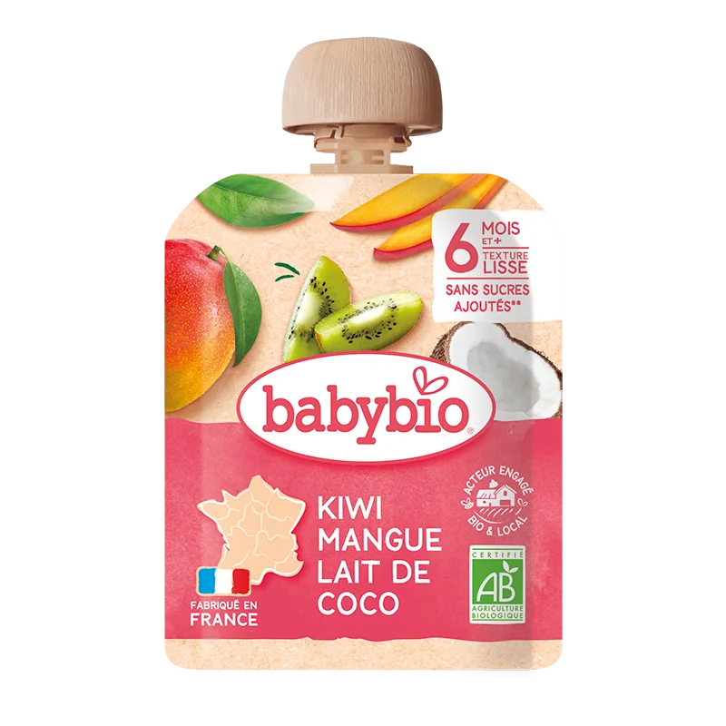 BABYBIO kapsička kivi mango kokos 90 g