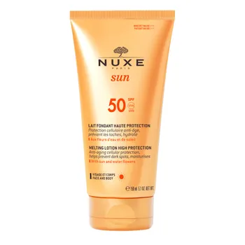 Nuxe Sun delikátne mlieko s vysokou ochranou – SPF 50  1×150 ml, opaľovací krém