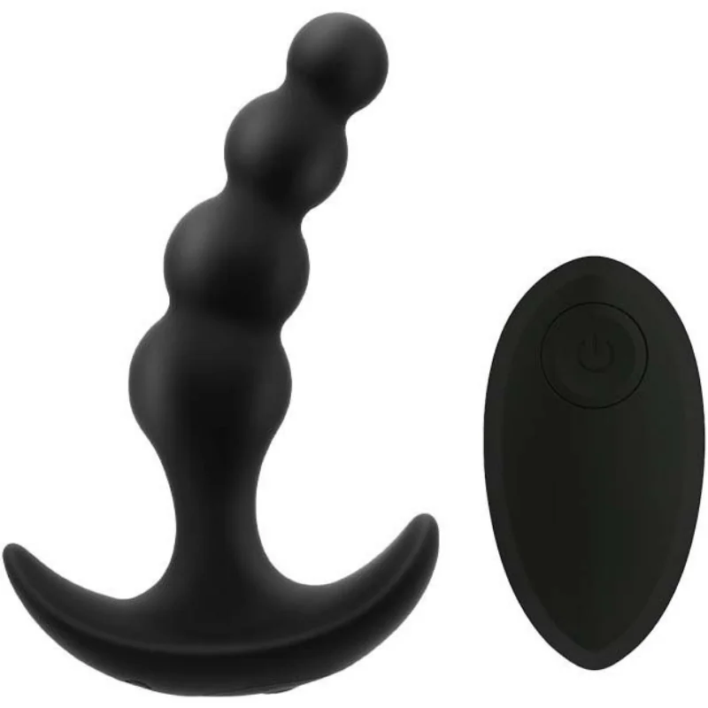 Vibračné análne guličky Vibro Anal Beady s ovl. 12,8cm