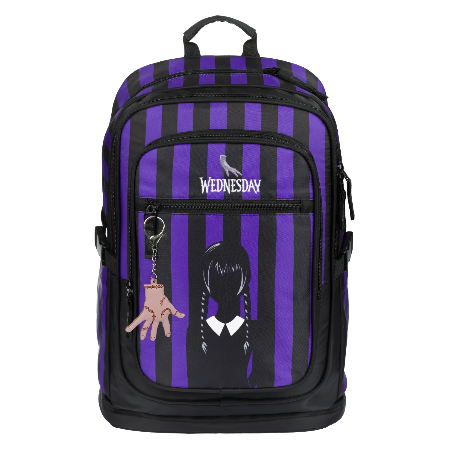 Baagl Školský batoh Cubic Wednesday čierny, ergonomický