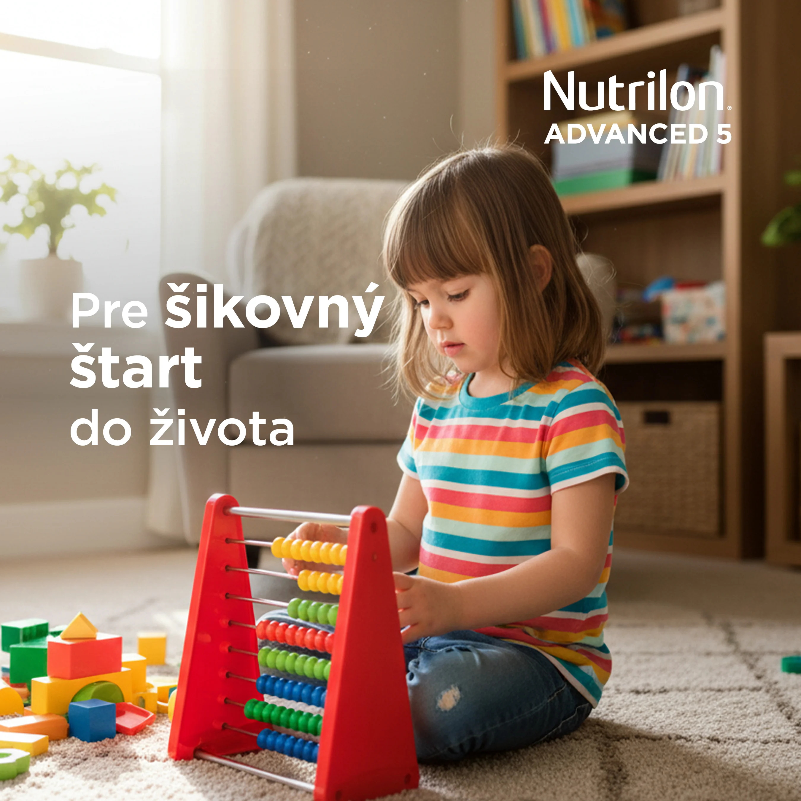 Nutrilon Advanced 5 1×800 g, dojčenská mliečna výživa
