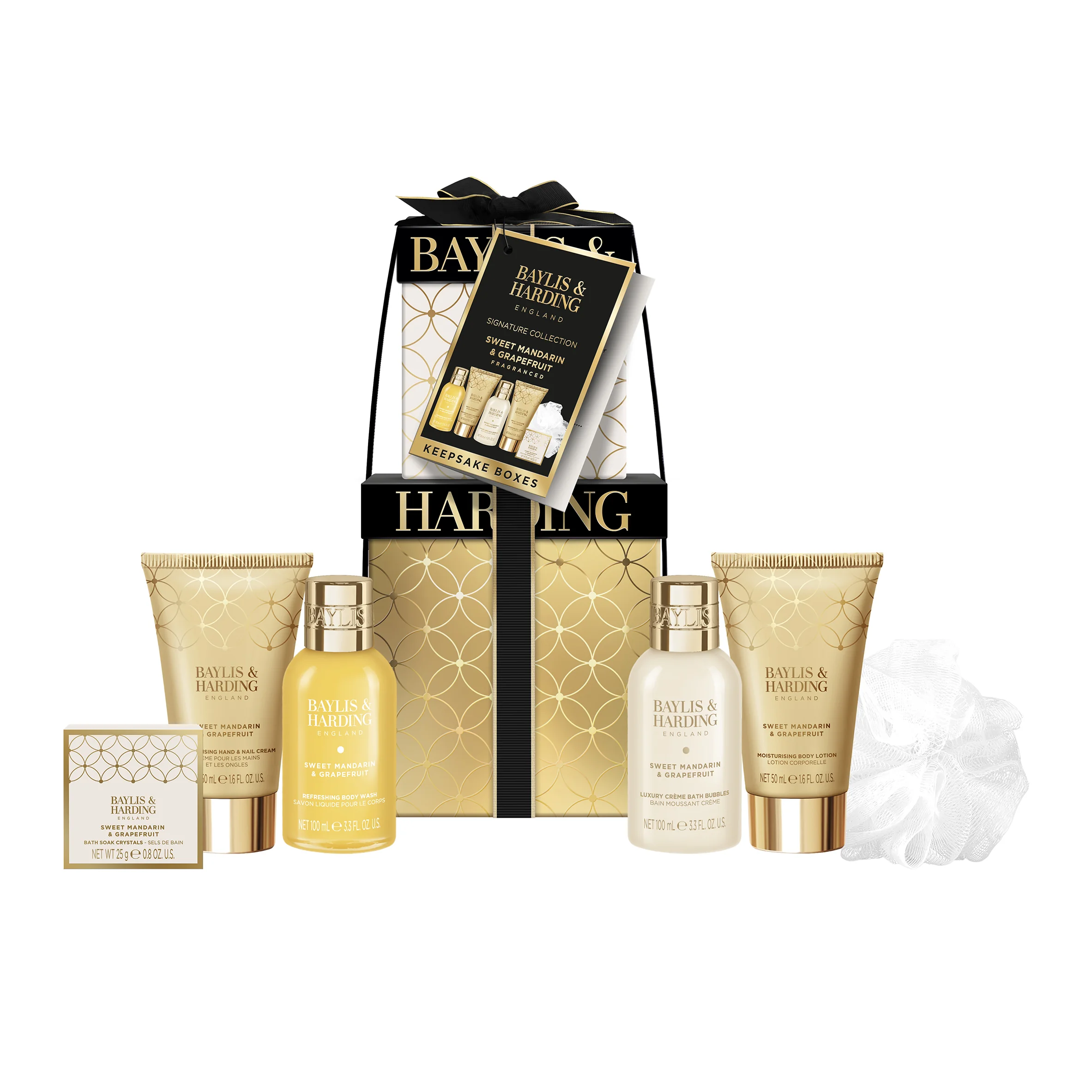 Baylis & Harding Sada starostlivosti o telo Mandarínka 6 ks