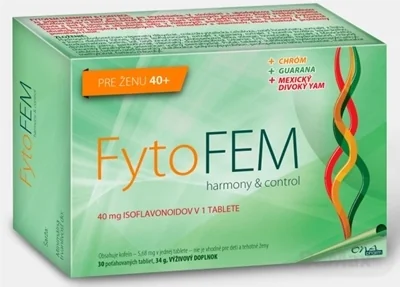 FytoFEM harmony & control 1x30 tbl, pre ženu 40+