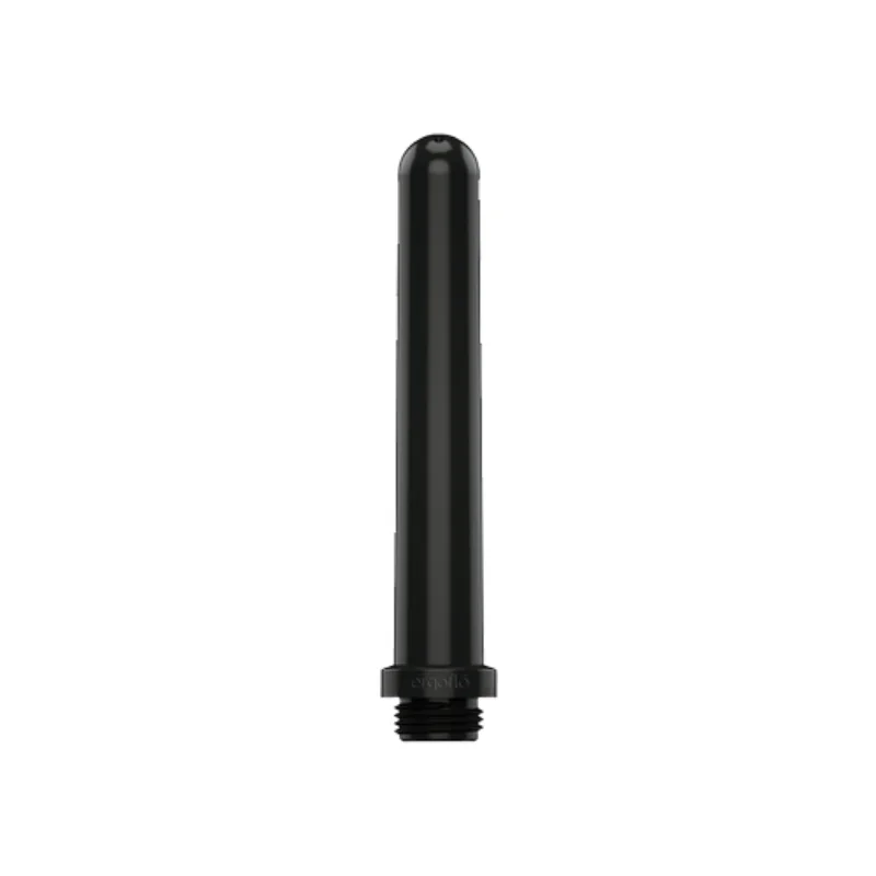 Ergoflo - násada na sprchu 5” / 13 cm, černá