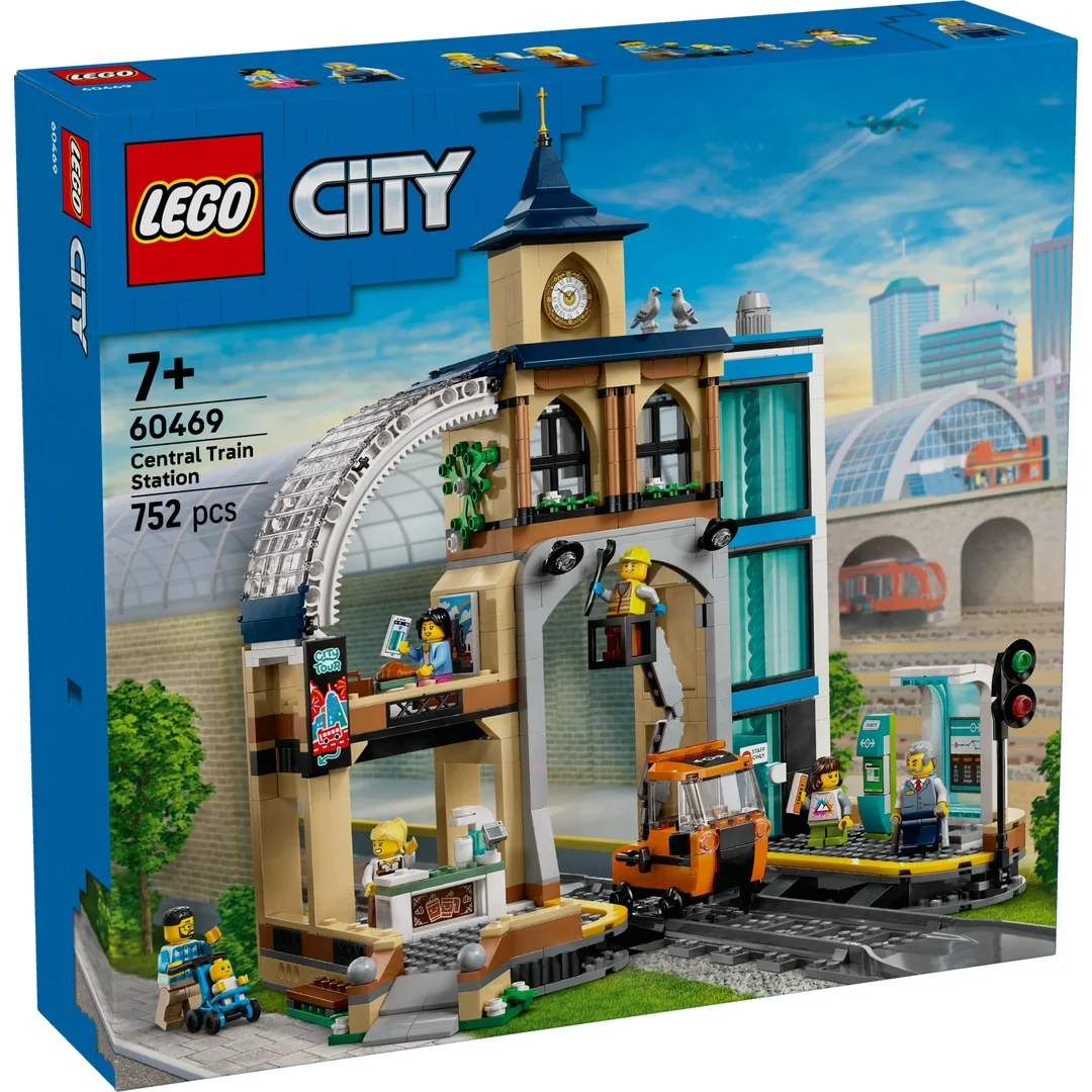 LEGO® City 60469 Hlavná železničná stanica