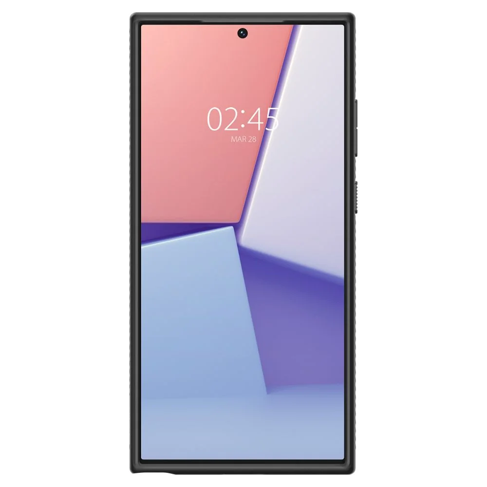 Spigen Liquid Air kryt na Samsung Galaxy S23 Ultra, čierny