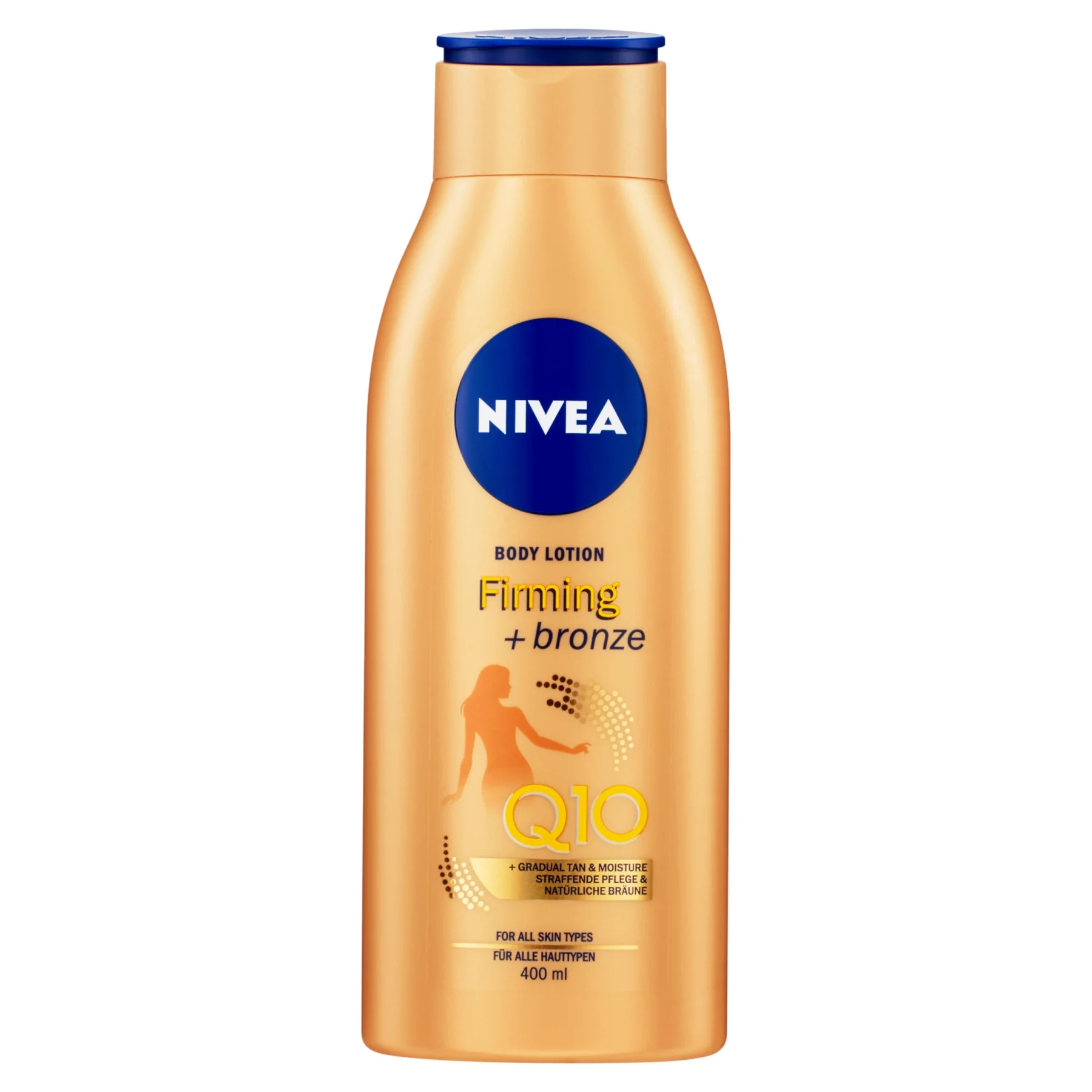 NIVEA Q10 Spevňujúce tónovacie telové mlieko 1×400 ml, telové mlieko