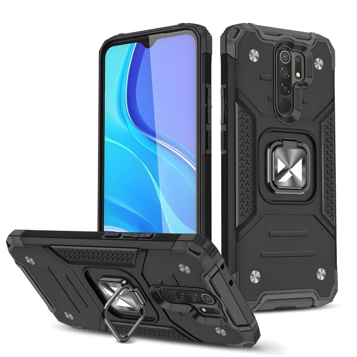 Puzdro Ring Armor pre Xiaomi Redmi Note 9/Redmi 10X 4G