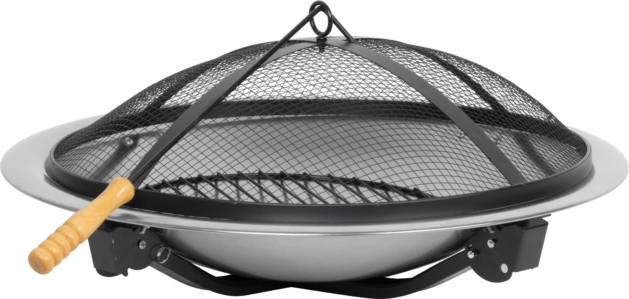 Strend Pro okrúhle ohnisko Mara, 1 ks BBQ, kovové, 57x57x40 cm
