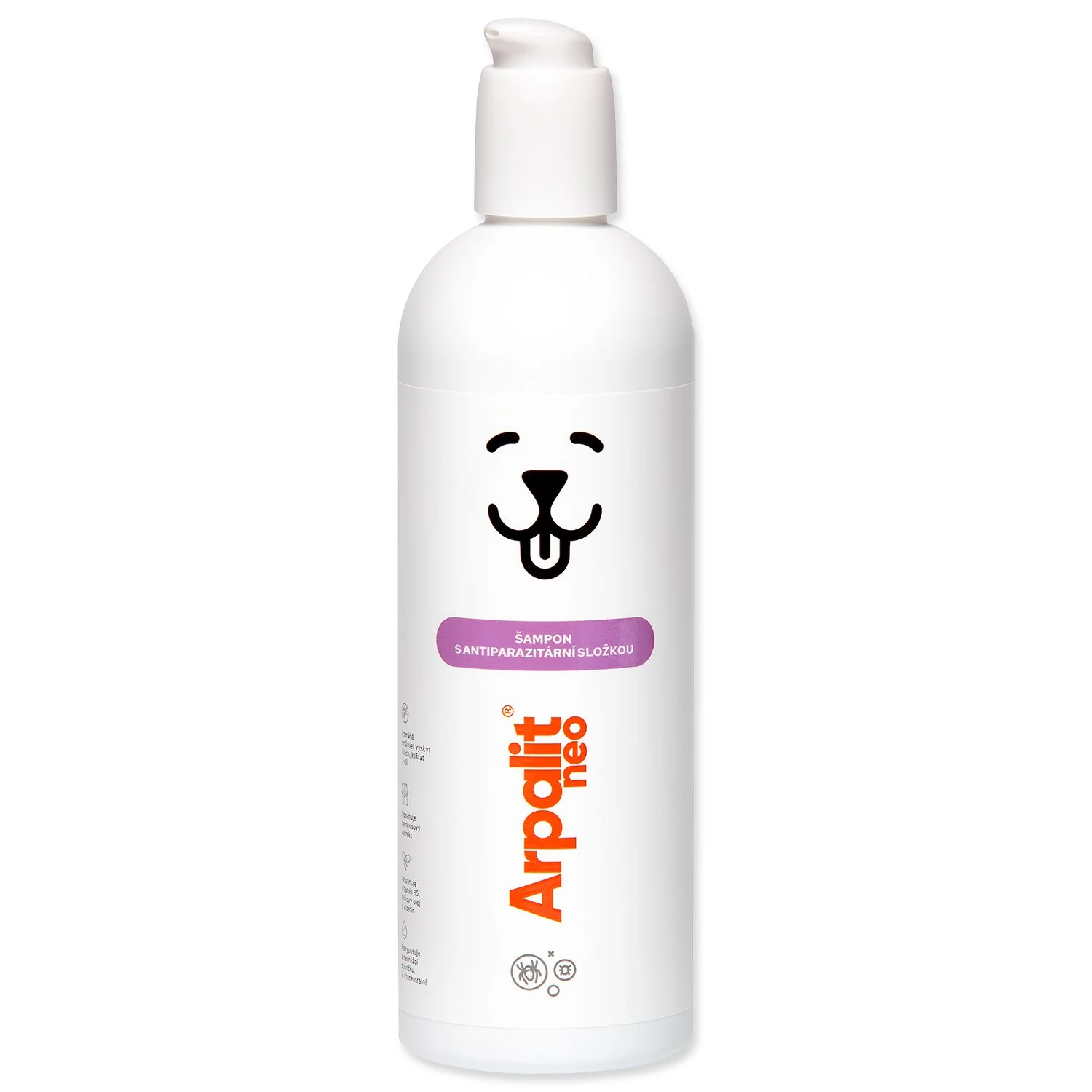 Šampon Neo so složkou pre sníženie parazitárnej záťaže a bambusovým extraktom 500ml 500ml