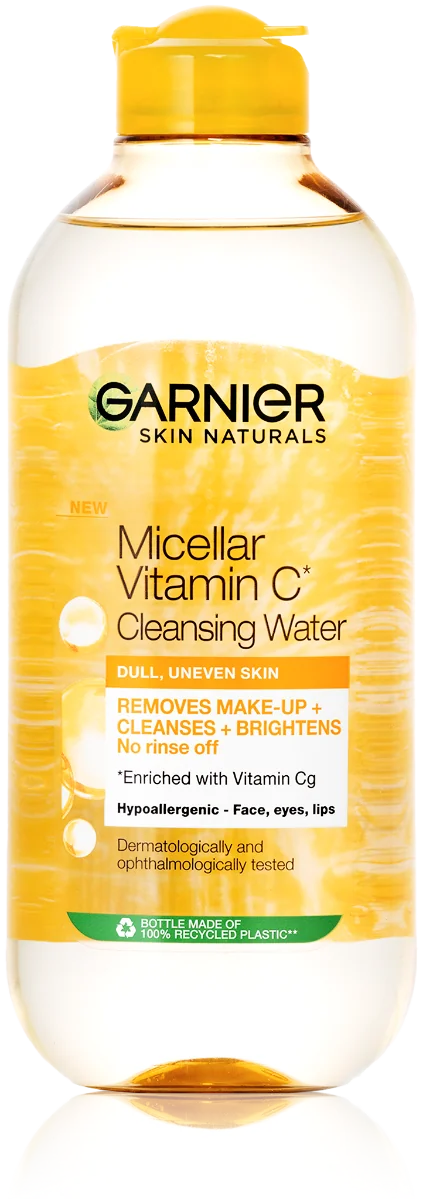 Garnier Skin Naturals rozjasňujúca micelárna voda s vitamínom C, 400 ml 1×400 ml, micelárna voda