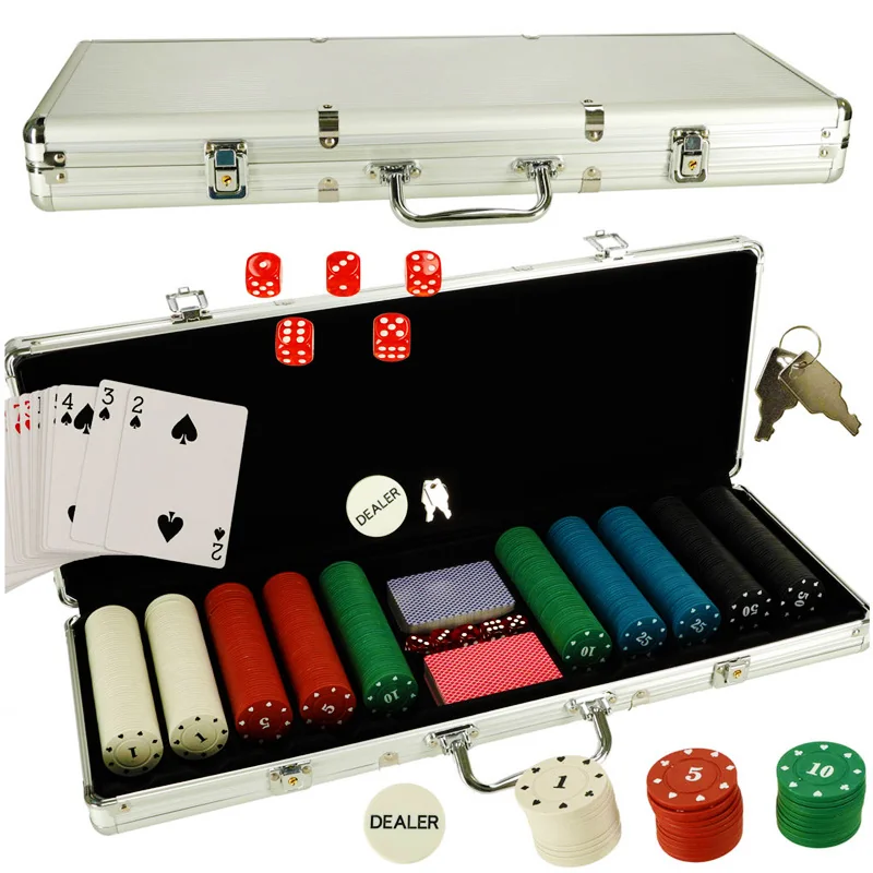 Sada na poker 500ks žetónov N-050