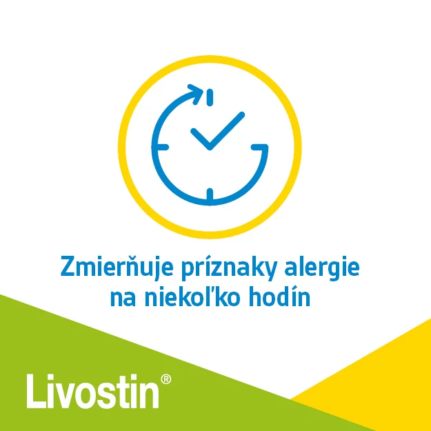 Livostin 0,5 mg/ ml 1×4 ml, očné kvapky