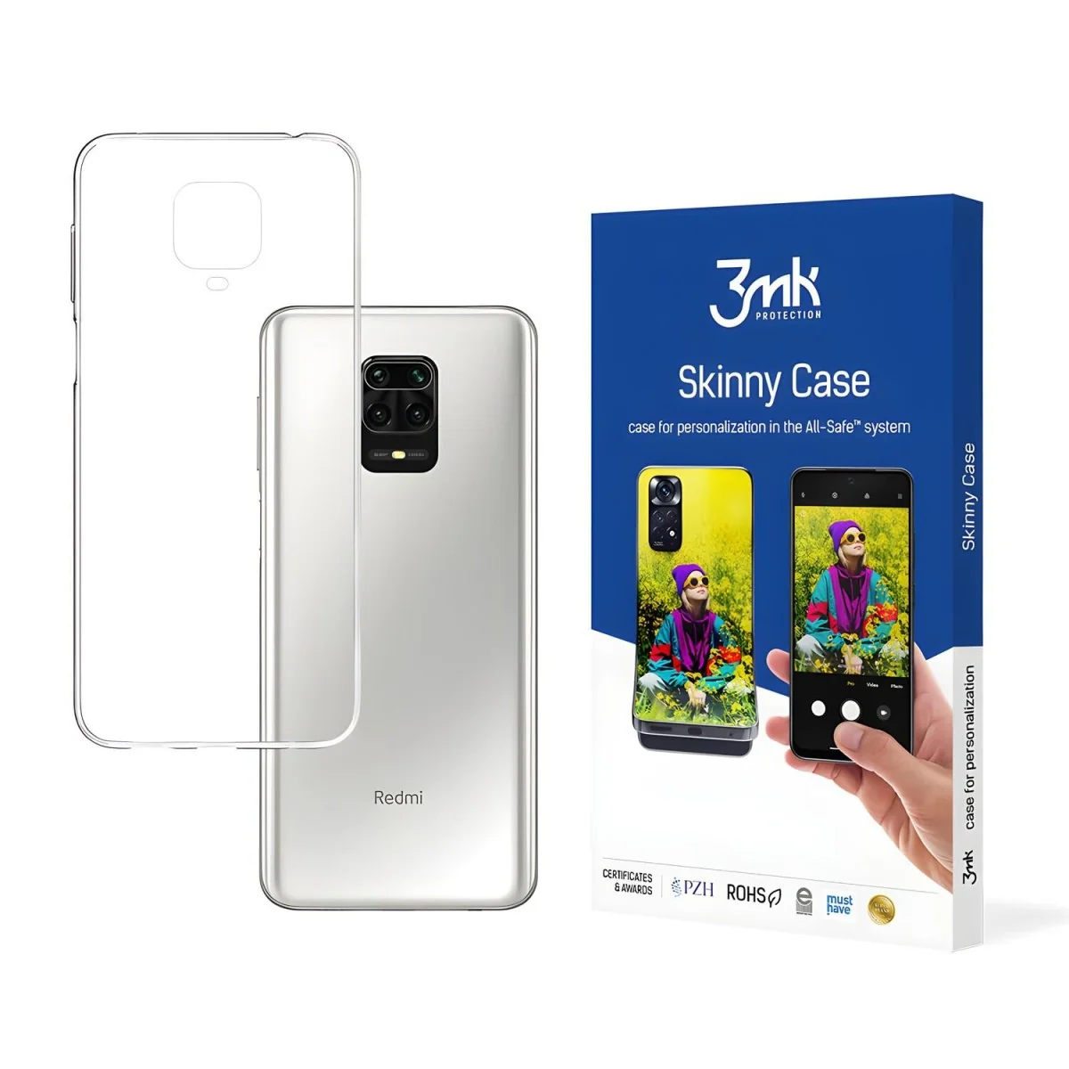 Skinny puzdro pre Xiaomi Redmi Note 9 Pro