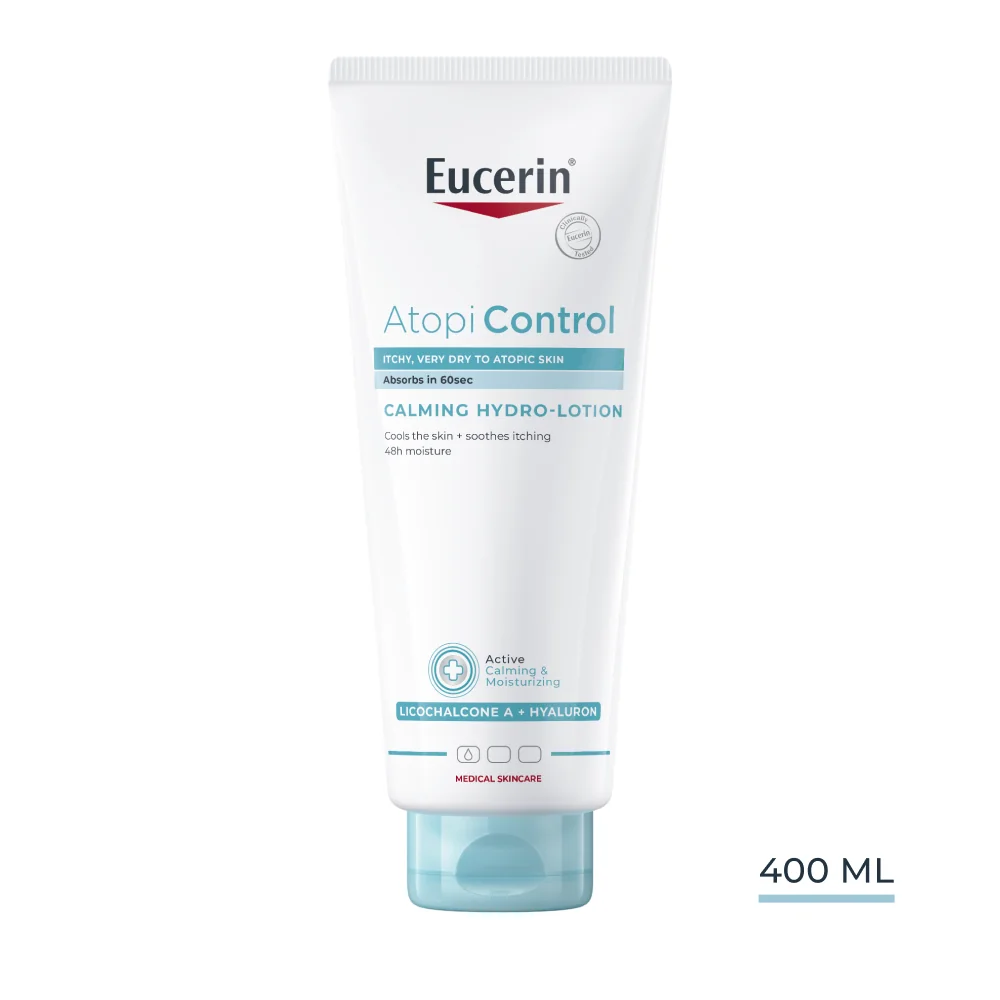Eucerin AtopiControl Upokojujúci krémový gél 1×400 ml, krémový gél
