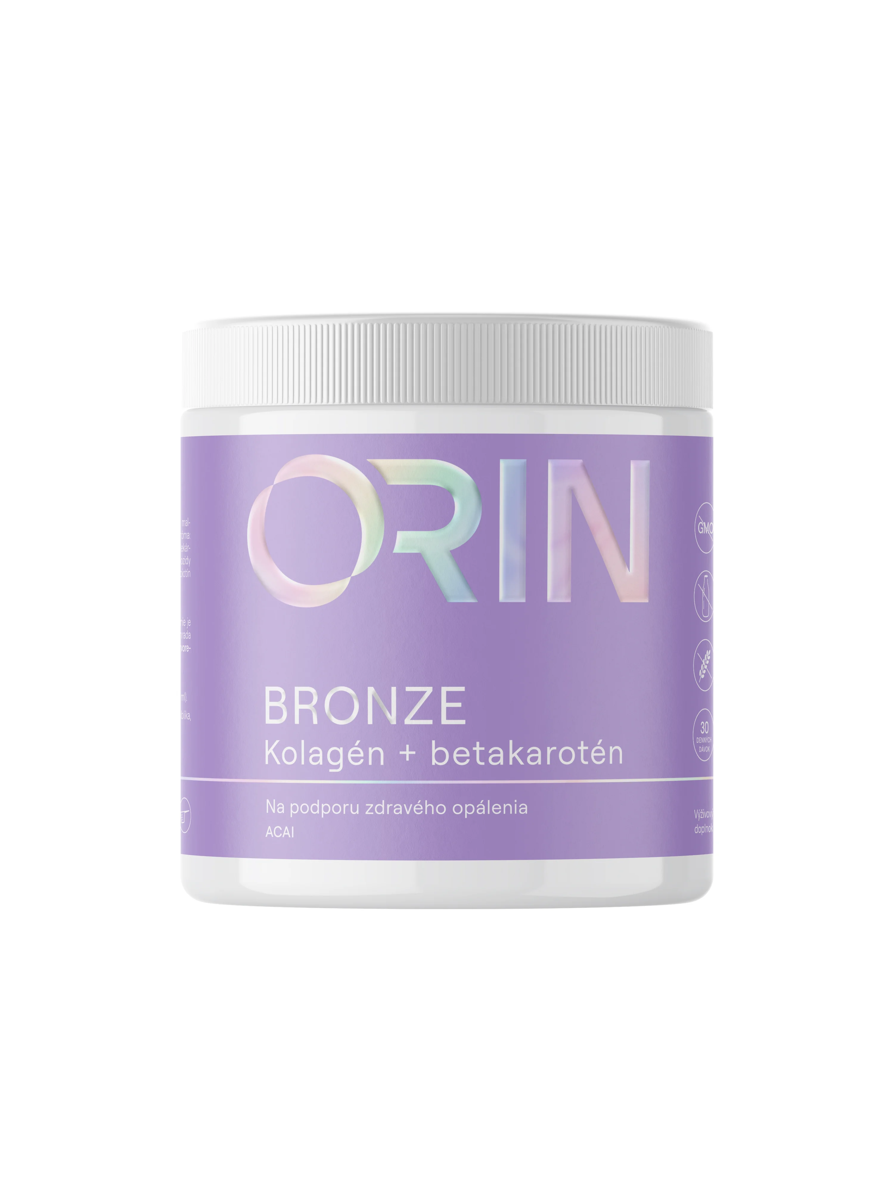 BRONZE kolagén s betakaroténom Acai, 30 dávok, 1x187g