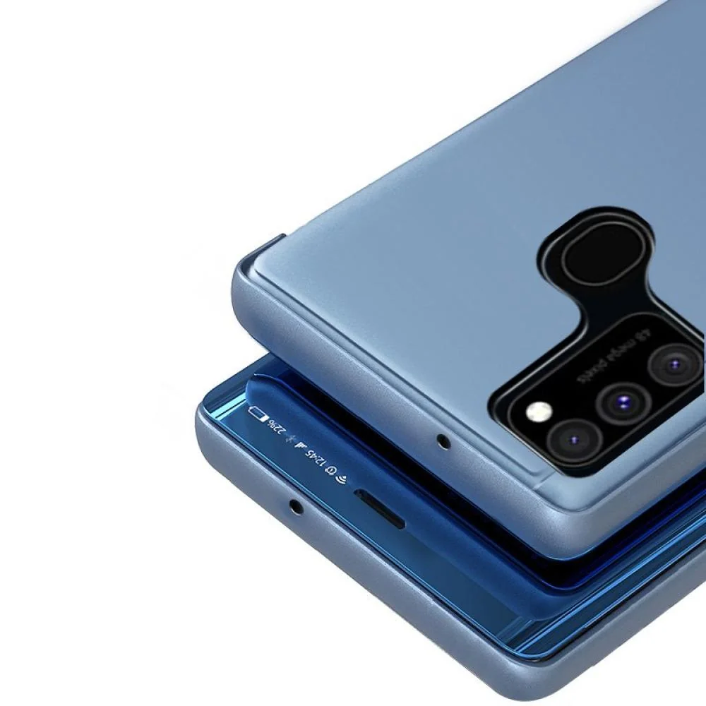 Puzdro Clear View pre Samsung Galaxy A21s - Čierna