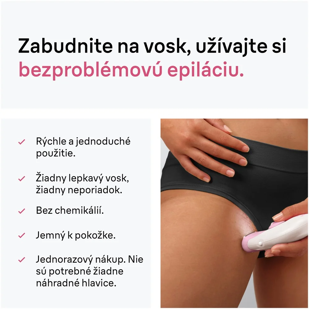 Braun Silk·épil 3 3-202 káblový epilátor, ružový 1 ks
