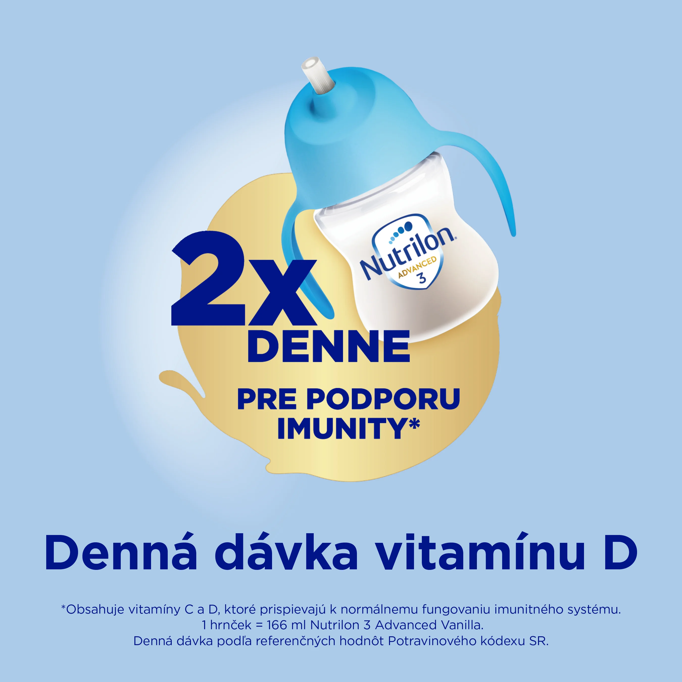 Nutrilon Advanced 3 Vanilka 1×800 g, dojčenská mliečna výživa