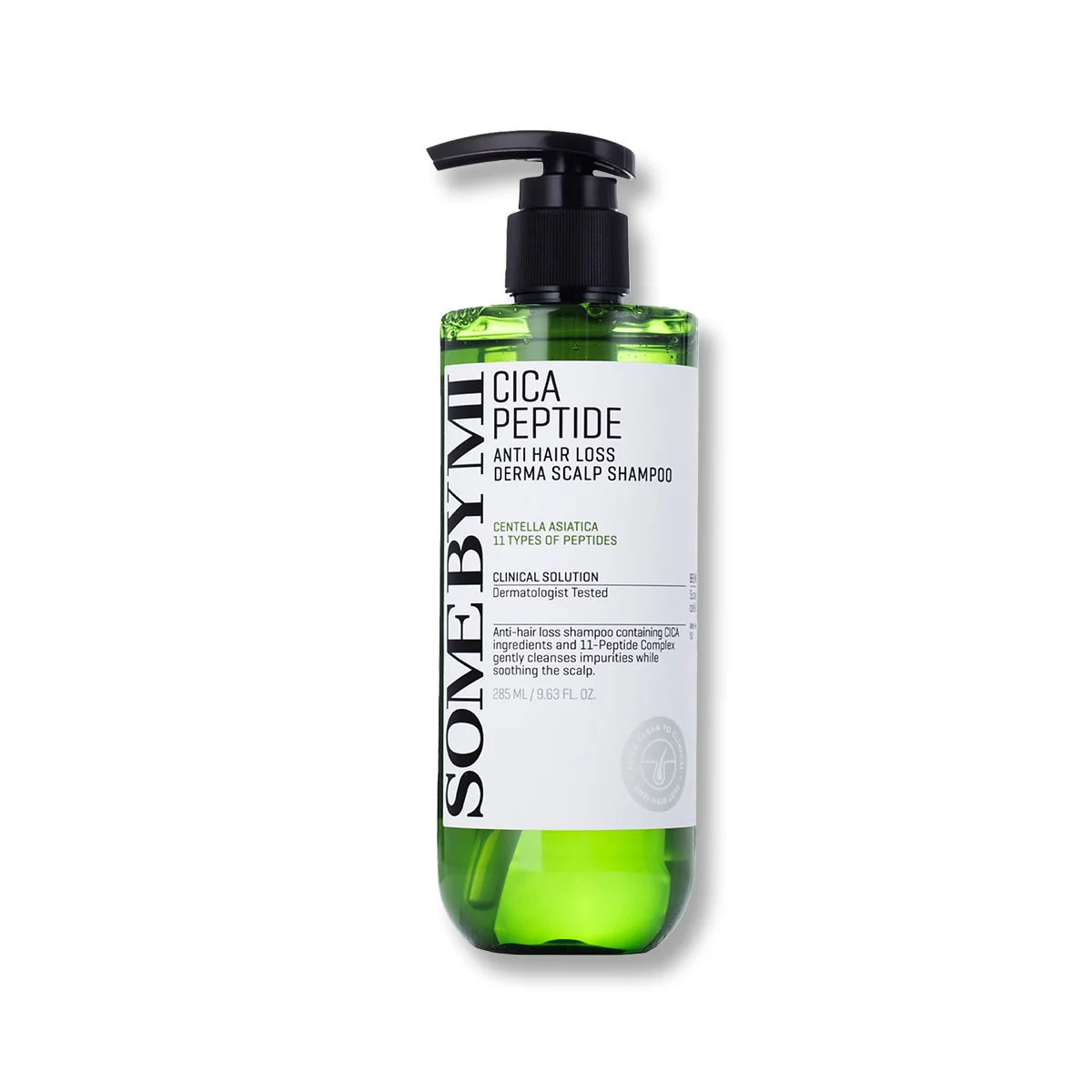 Some By Mi Cica Peptide Derma Scalp Shampoo posilňujúci šampón proti vypadávaniu vlasov 285 ml