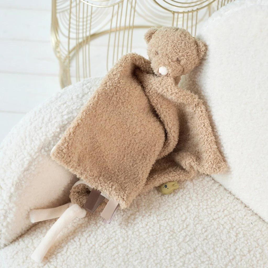 Maznáčik plyšový maxi Teddy medvedík 28 x 28 cm, 0m+
