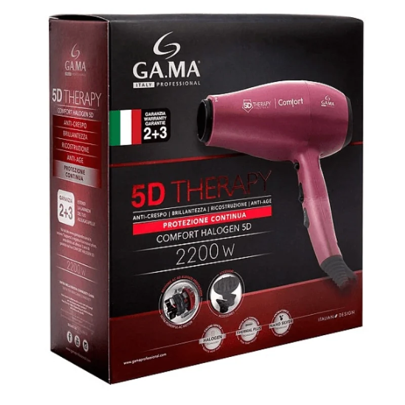 GA.MA 5D Therapy Infrared & Ozon Sušič vlasov s generátorom ozónu TOW014201