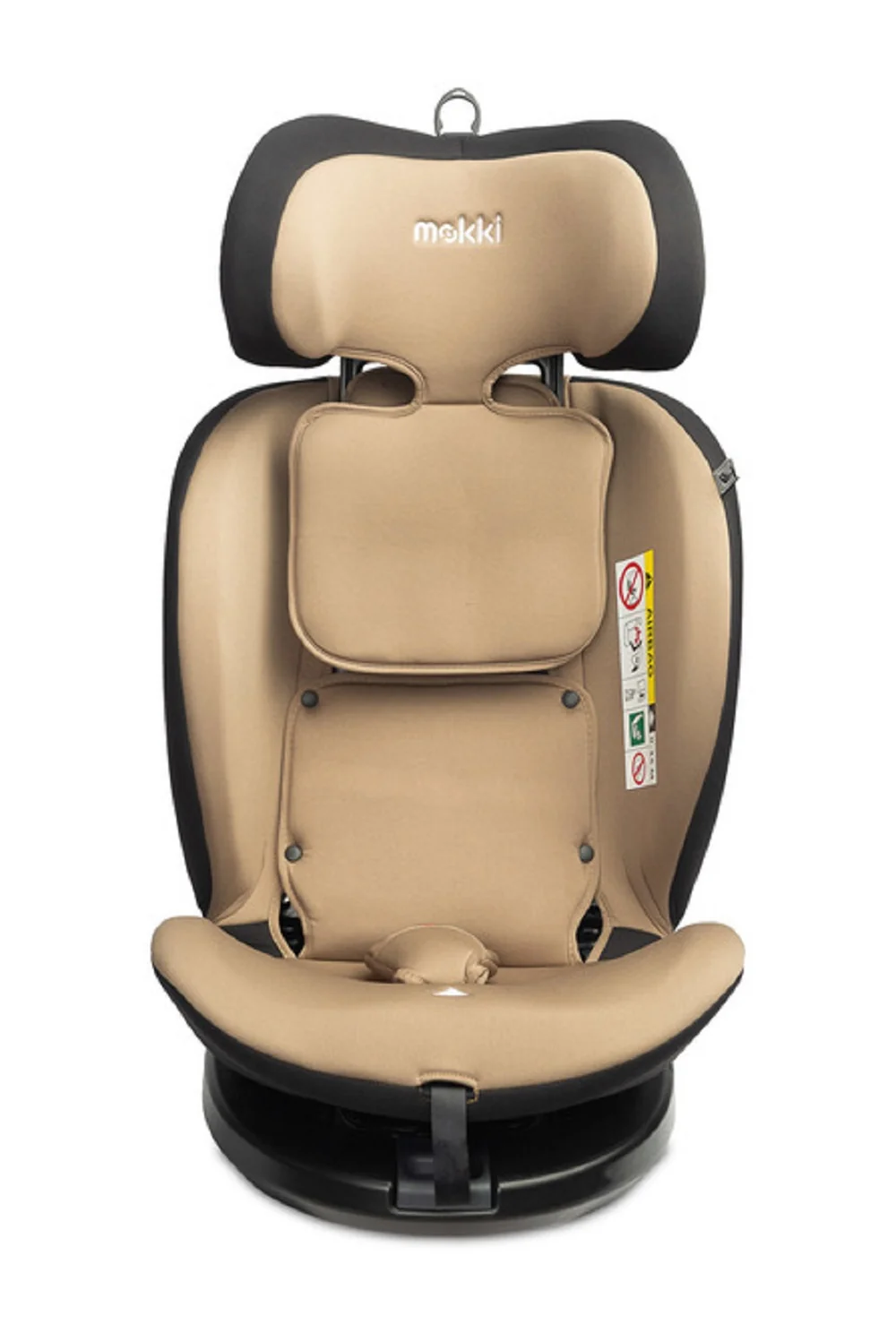 Autosedačka I-SIZE Mokki s izofixom (40-150), béžová
