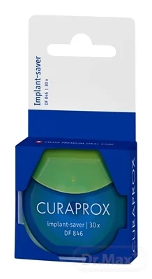 CURAPROX DF 846 zubná niť na čistenie implantátov (30x) 1×1 ks, zubná niť