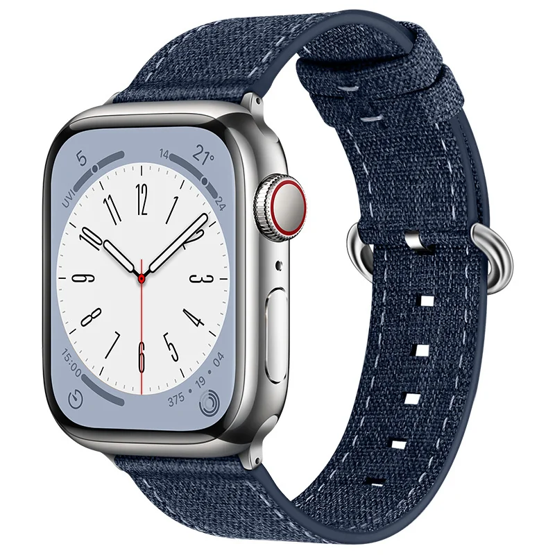 BStrap Denim remienok na Apple Watch 42/44/45mm royal blue