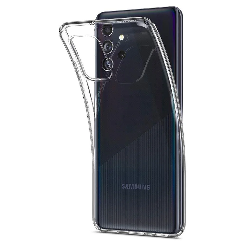 Spigen Liquid Crystal silikónový kryt na Samsung Galaxy A72, priesvitný ý